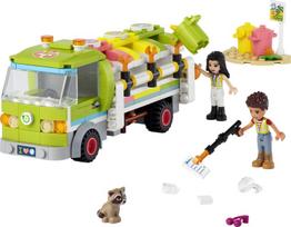 zaislai sunkvezimis - LEGO FRIENDS Šiukšlių perdirbimo sunkvežimis 41712  - 3 nuotrauka