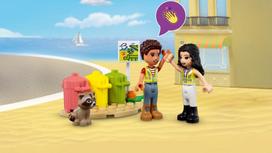 zaislai sunkvezimis - LEGO FRIENDS Šiukšlių perdirbimo sunkvežimis 41712  - 7 nuotrauka