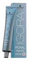 Schwarzkopf Professional Igora Royal Highlifts profesionalūs plaukų dažai 60 ml. - 12-11 Super Intense Ash