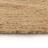 dziuto kilimas 90 - Kilimas VLX Jute 245336, smėlio, 90 cm x 90 cm - 5 nuotrauka
