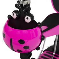 balansinis paspirtukas - Paspirtukas su stūmimo rankena Scooter 5in1, rožinis - 2 nuotrauka