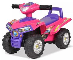 Paspiriamas automobilis VLX Ride-on ATV, rožinis/violetinis