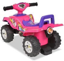 vaikiskos dzipas rozinis - Paspiriamas automobilis VLX Ride-on ATV, rožinis/violetinis - 2 nuotrauka