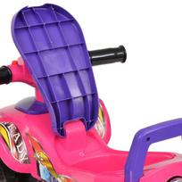 vaikiskos dzipas rozinis - Paspiriamas automobilis VLX Ride-on ATV, rožinis/violetinis - 7 nuotrauka