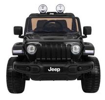 Vaikiškas elektromobilis "JEEP Wrangler Rubicon", Juodas