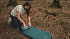 turistinis kilimelis easy camp - Turistinis kilimėlis Easy Camp Lite Mat Single 300054, žalias, 1820 x 510 mm - 2 nuotrauka