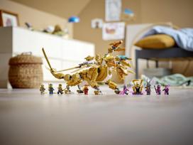 ninjago lloyd - LEGO Ninjago Lloyd auksinis ultra drakonas 71774 - 10 nuotrauka