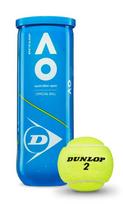 Lauko teniso kamuoliukas Dunlop Australian Open, geltonas, 3 vnt.