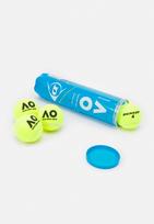 tuba kamuoliukams - Lauko teniso kamuoliukas Dunlop Australian Open, geltonas, 3 vnt. - 6 nuotrauka