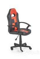 Pirkti Vaikiška kėdė Halmar Storm, juoda/raudona, 500 mm x 940 mm - Photo 2