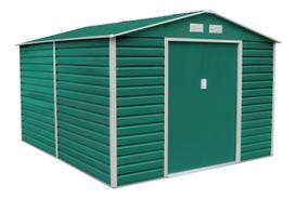 plastikiniai sodo nameliai - Sodo namelis G21 GAH 1085 - 340 x 319cm, plastikinis, žalias 63900578 - 1 nuotrauka