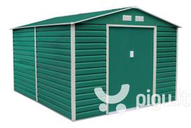 plastikiniai sodo nameliai - Sodo namelis G21 GAH 1085 - 340 x 319cm, plastikinis, žalias 63900578 - 2 nuotrauka