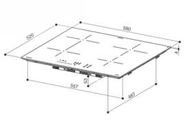 indukcine kaitlente 1 zonos - Faber FCH 64 BK KL - 2 nuotrauka