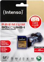 kortele sdhc - Intenso Premium 64GB SDHC UHS-I Class 10 3421490 - 2 nuotrauka