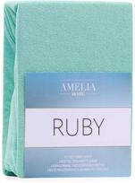 paklode su guma 180x200 - AmeliaHome Ruby Frote Bedsheet 160-180x200 Peppermint 54 - 1 nuotrauka