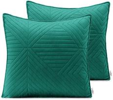 pagalve 45x45 - AmeliaHome Softa Pillowcase Green/Jade Green 45x45 2pcs - 1 nuotrauka
