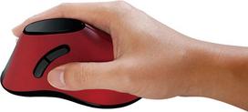 wireless vertical mouse - LogiLink Ergonomic Vertical Red (Raudona) - 5 nuotrauka