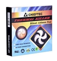 korpuso ausintuvai - Chieftec Silent Cooling Fan 120mm AF-1225PWM - 3 nuotrauka