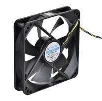 korpuso ausintuvai - Chieftec Silent Cooling Fan 120mm AF-1225PWM - 6 nuotrauka