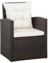 baldai - Lauko baldų komplektas VLX 5 Piece Garden Lounge Set With Cushions 43973 - 4 nuotrauka