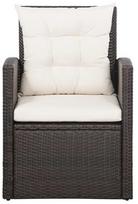 baldai - Lauko baldų komplektas VLX 5 Piece Garden Lounge Set With Cushions 43973 - 5 nuotrauka