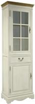 Home4you Showcase Samira 60x35x195.5cm Antique White/Brown