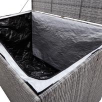 daiktadeziu lentyna - Sodo daiktadėžė VLX Garden Storage Box 46467, 1500 l, 1000 mm x 1500 mm x 1000 mm - 7 nuotrauka