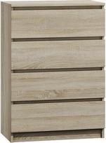 Komoda Top E Shop M4 Malwa 4 Drawers Sonoma