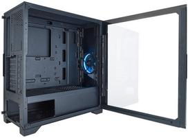 tower fan - AZZA Eclipse 440 ATX Mid-Tower Black - 4 nuotrauka