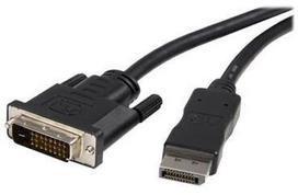 displayport dvi - Laidas StarTech DisplayPort To DVI Cable 1.8m Black - 2 nuotrauka