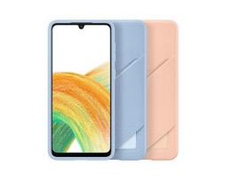 galaxy a33 deklas - SAMSUNG Galaxy A33 5G 2022, piniginė, Peach - 5 nuotrauka