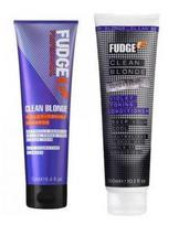 plauku tonuojantis sampunas - Fudge Clean Skirtas šviesiems plaukams Violet-Toning Šviesius plaukus tonuojantis šampūnas, 250 ml - 3 nuotrauka