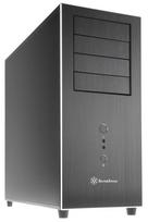 korpusas silverstone - SilverStone SST-TJ04B-E TemJin Midi Tower Black - 1 nuotrauka