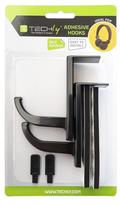 televizoriaus universalus laikiklis - TECHLY Universal Adhesive Headphone Hold - 4 nuotrauka