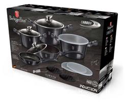 berlinger haus - Puodų komplektas Berlinger Haus Carbon Pro BH-6886, 200 - 280 mm, 1 - 6.1 l, 13 vnt. - 7 nuotrauka