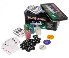 poker set - Žaidimas Texas Holdem Poker Set, EN - 2 nuotrauka