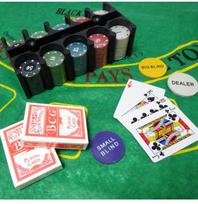 poker set - Žaidimas Texas Holdem Poker Set, EN - 5 nuotrauka
