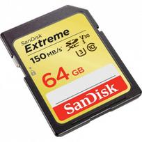 sandisk extreme 64gb 10 - Atminties kortelė SanDisk Extreme 64GB SDXC UHS-I U3 Class 10 - 3 nuotrauka