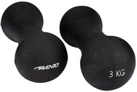 3 kg hantelis - Avento Dumbbells steel/ PU 42DC 2 x 3 kg - 2 nuotrauka