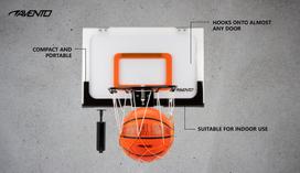 krepsinio lenta mini - Lankas su tinklu Avento Basketball Mini Set, 230 mm - 3 nuotrauka