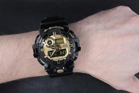 g shock laikrodis casio - Casio G-Shock GA-710GB-1AER - 7 nuotrauka
