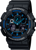 casop - Casio G-Shock GA-100-1A2ER - 1 nuotrauka