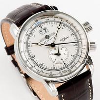 silver watch - 100 Years Zeppelin 7640-1 - 4 nuotrauka