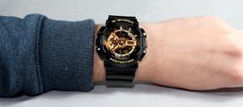 g shock laikrodis casio - Vyriškas Casio laikrodis GA-110GB-1AER - 5 nuotrauka