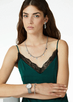 smelio laikrodis - LIU JO - Dancing Slim TLJ1341  Silver/Silver - 4 nuotrauka