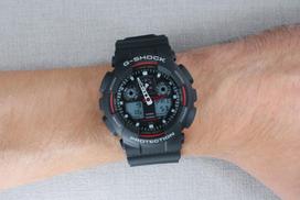 g shock laikrodis casio - Casio GA-100A-1A4ER​ - 7 nuotrauka