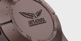 aviator laikrodis - AVIATOR V.2.25.8.172.4 - 5 nuotrauka