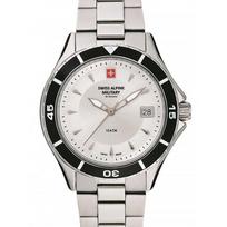 swis laikrodziai - Moteriškas laikrodis Swiss Alpine Military 7740.1132 - 3 nuotrauka