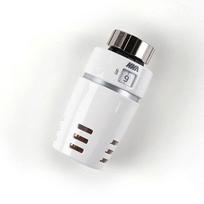 m30x1 5 - Termostatinė galva Purmo Evosense, balta - 2 nuotrauka