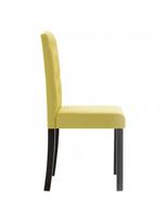 zalios valgomojo kedes - Valgomojo kėdė VLX Fabric 249004, alyvuogių žalia, 4 vnt. - 6 nuotrauka